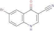 6-Bromo-4-oxo-1,4-dihydroquinoline-3-carbonitrile