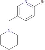 2-Bromo-5-(piperidin-1-ylmethyl)pyridine