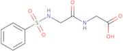 (2-Benzenesulfonylamino-acetylamino)acetic acid