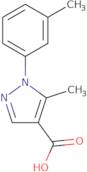 5-Methyl-1-(3-methylphenyl)-1H-pyrazole-4-carboxylic acid