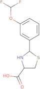 (4R)-2-[3-(Difluoromethoxy)phenyl]-1,3-thiazolidine-4-carboxylic acid