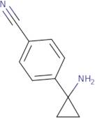 4-(1-Aminocyclopropyl)benzonitrile