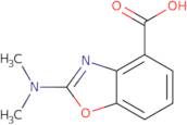2-(Dimethylamino)-1,3-benzoxazole-4-carboxylic acid