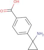 4-(1-Aminocyclopropyl)benzoic acid