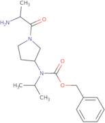 1-[4-({4-[(5-Cyclopentyl-1H-pyrazol-3-yl)imino]-1,4-dihydropyrimidin-2-yl}amino)phenyl]-3-[3-(tr...