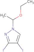 1-(1-Ethoxyethyl)-3,4-diiodo-1H-pyrazole