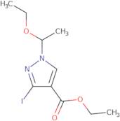 Ethyl 1-(1-ethoxyethyl)-3-iodo-1H-pyrazole-4-carboxylate