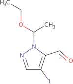 1-(1-Ethoxyethyl)-4-iodo-1H-pyrazole-5-carbaldehyde