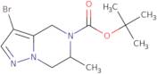 tert-Butyl (6R)-3-bromo-6-methyl-4H,5H,6H,7H-pyrazolo[1,5-a]pyrazine-5-carboxylate