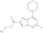 Ethyl 6-chloro-8-morpholinoimidazo[1,2-b]pyridazine-2-carboxylate