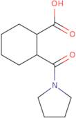 2-(Pyrrolidine-1-carbonyl)-cyclohexane-carboxylic acid