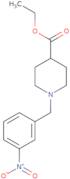 Ethyl 1-(3-nitrobenzyl)piperidine-4-carboxylate