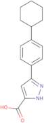 3-(4-Cyclohexylphenyl)-1(H)-pyrazole-5-carboxylic acid