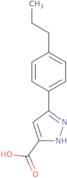 5-(4-Propylphenyl)-1H-pyrazole-3-carboxylic acid