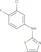 N-(3-Chloro-4-fluorophenyl)-1,3-thiazol-2-amine