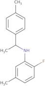 2-Fluoro-5-methyl-N-[1-(4-methylphenyl)ethyl]aniline