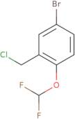 4-Bromo-2-(chloromethyl)-1-(difluoromethoxy)benzene