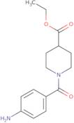 Ethyl 1-(4-aminobenzoyl)piperidine-4-carboxylate