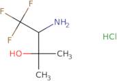 3-Amino-4,4,4-trifluoro-2-methylbutan-2-ol hydrochloride