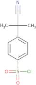 4-(1-Cyano-1-methylethyl)benzene-1-sulfonyl chloride