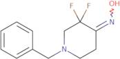 1-Benzyl-3,3-difluoropiperidin-4-one oxime