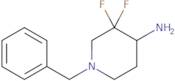 1-benzyl-3,3-difluoropiperidin-4-amine