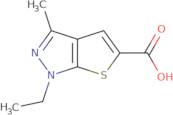 1-Ethyl-3-methyl-1H-thieno[2,3-c]pyrazole-5-carboxylic acid