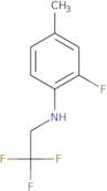 2-Fluoro-4-methyl-N-(2,2,2-trifluoroethyl)aniline