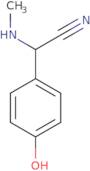 2-(4-Hydroxyphenyl)-2-(methylamino)acetonitrile