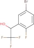 1-(5-Bromo-2-fluorophenyl)-2,2,2-trifluoroethan-1-ol