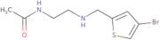 N-(2-{[(4-Bromothiophen-2-yl)methyl]amino}ethyl)acetamide