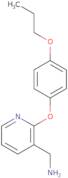 [2-(4-Propoxyphenoxy)pyridin-3-yl]methanamine