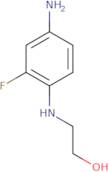 2-[(4-Amino-2-fluorophenyl)amino]ethan-1-ol