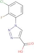 1-(3-Chloro-2-fluorophenyl)-1H-1,2,3-triazole-4-carboxylic acid