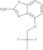 4-(2,2,2-Trifluoroethoxy)-1,3-benzothiazol-2-amine