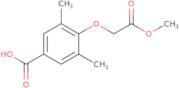 4-(2-Methoxy-2-oxoethoxy)-3,5-dimethylbenzoic acid