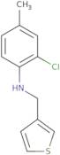 2-Chloro-4-methyl-N-(thiophen-3-ylmethyl)aniline