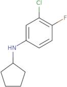 3-Chloro-N-cyclopentyl-4-fluoroaniline