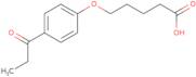 5-(4-Propanoylphenoxy)pentanoic acid