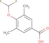 4-(Difluoromethoxy)-3,5-dimethylbenzoic acid