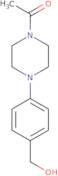 1-{4-[4-(Hydroxymethyl)phenyl]piperazin-1-yl}ethan-1-one