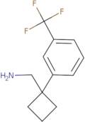 {1-[3-(Trifluoromethyl)phenyl]cyclobutyl}methanamine