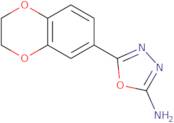 5-(2,3-Dihydro-1,4-benzodioxin-6-yl)-1,3,4-oxadiazol-2-amine