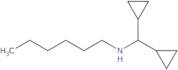 (Dicyclopropylmethyl)(hexyl)amine