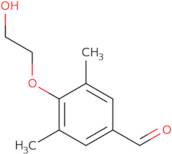 4-(2-Hydroxyethoxy)-3,5-dimethylbenzaldehyde