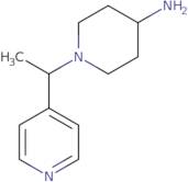 1-[1-(Pyridin-4-yl)ethyl]piperidin-4-amine