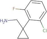 [1-(2-Chloro-6-fluorophenyl)cyclopropyl]methanamine