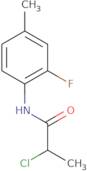 2-Chloro-N-(2-fluoro-4-methylphenyl)propanamide