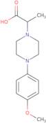 2-[4-(4-Methoxyphenyl)piperazin-1-yl]propanoic acid