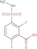 2,6-Difluoro-3-(methylsulfamoyl)benzoic acid